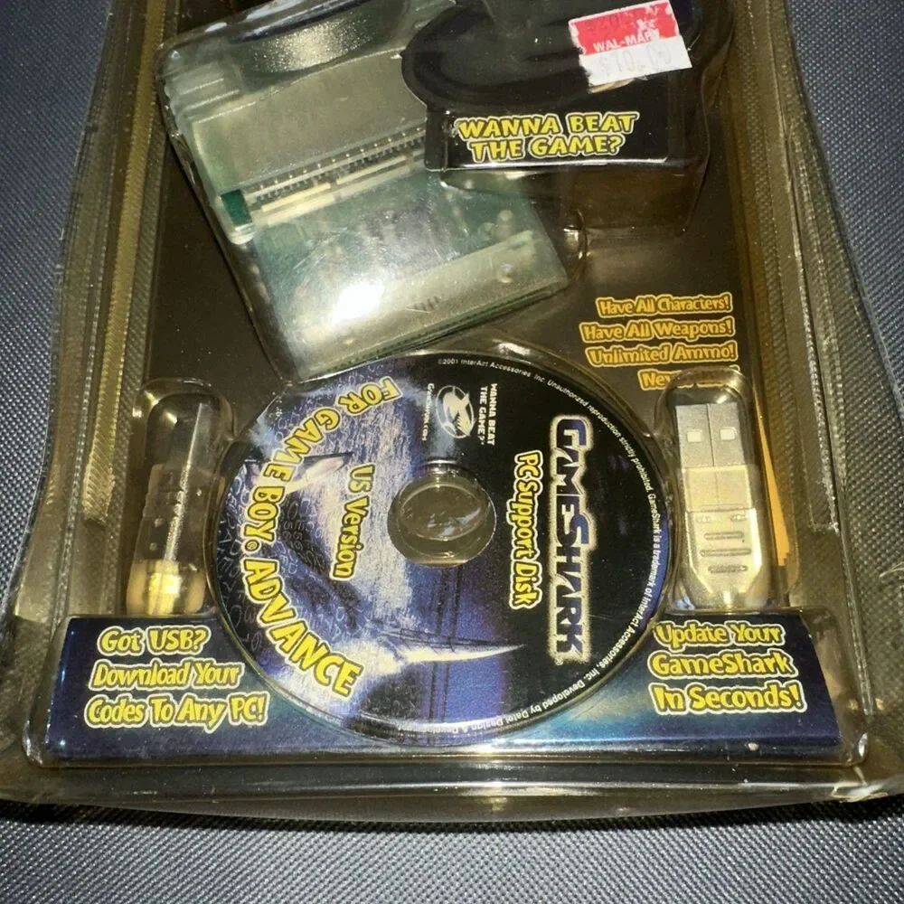 Game Shark Video Game Enhancer (Nintendo Gameboy Advance GBA, 2001) NEW SEALED